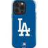 MLB Los Angeles Dodgers - Solid Distressed iPhone 15 Pro Impact Case
